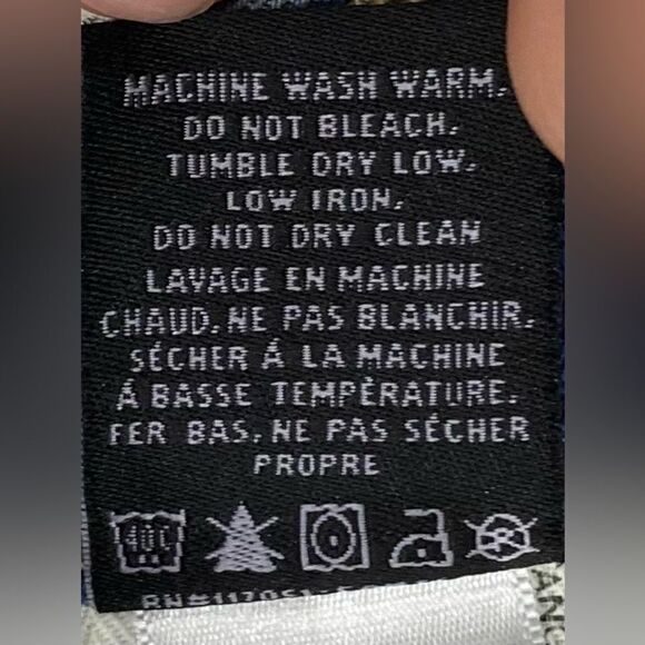 Genetic Los Angeles Vintage Jagger Flare Jeans 32x34 Stretch Lace-Up NWT - Picture 11 of 15